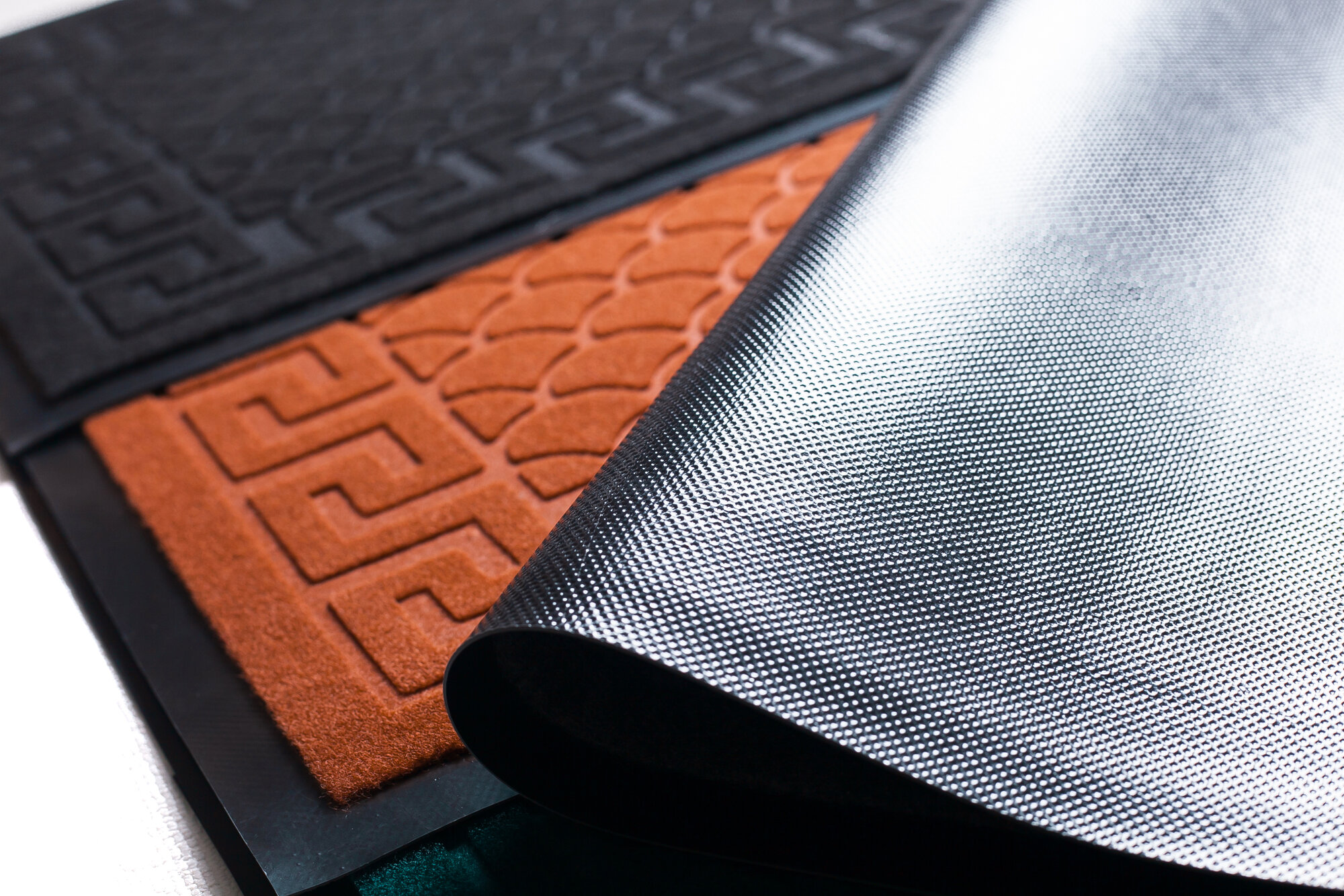 Коврик для прихожей, влаговпитывающий, нескользящий, напольный резиновый ковер от Sn Carpet, Tajmahal 60×90см