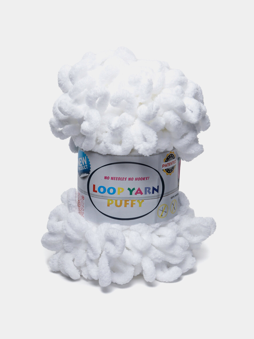 Пряжа Loop Yarn Антипиллинг, антистрессовая, 100% полиэстер, 9 м