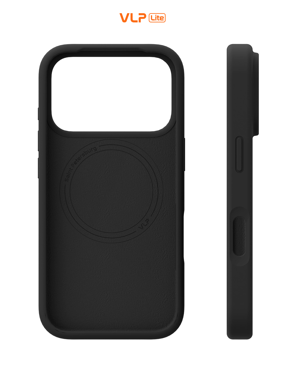 Чехол защитный VLP LITE Mist Case с MagSafe для iPhone 17 Pro, черный — фото 1