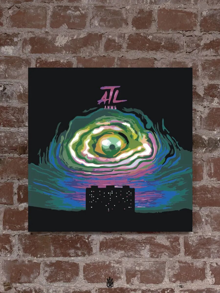 ATL картина по номерам на холсте — фото 1