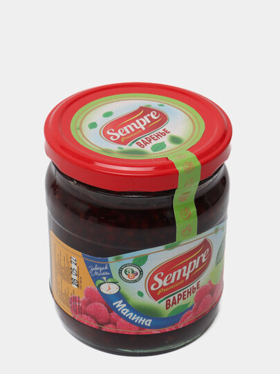 Варенье SEMPRE из малины, 480 гр — фото 1