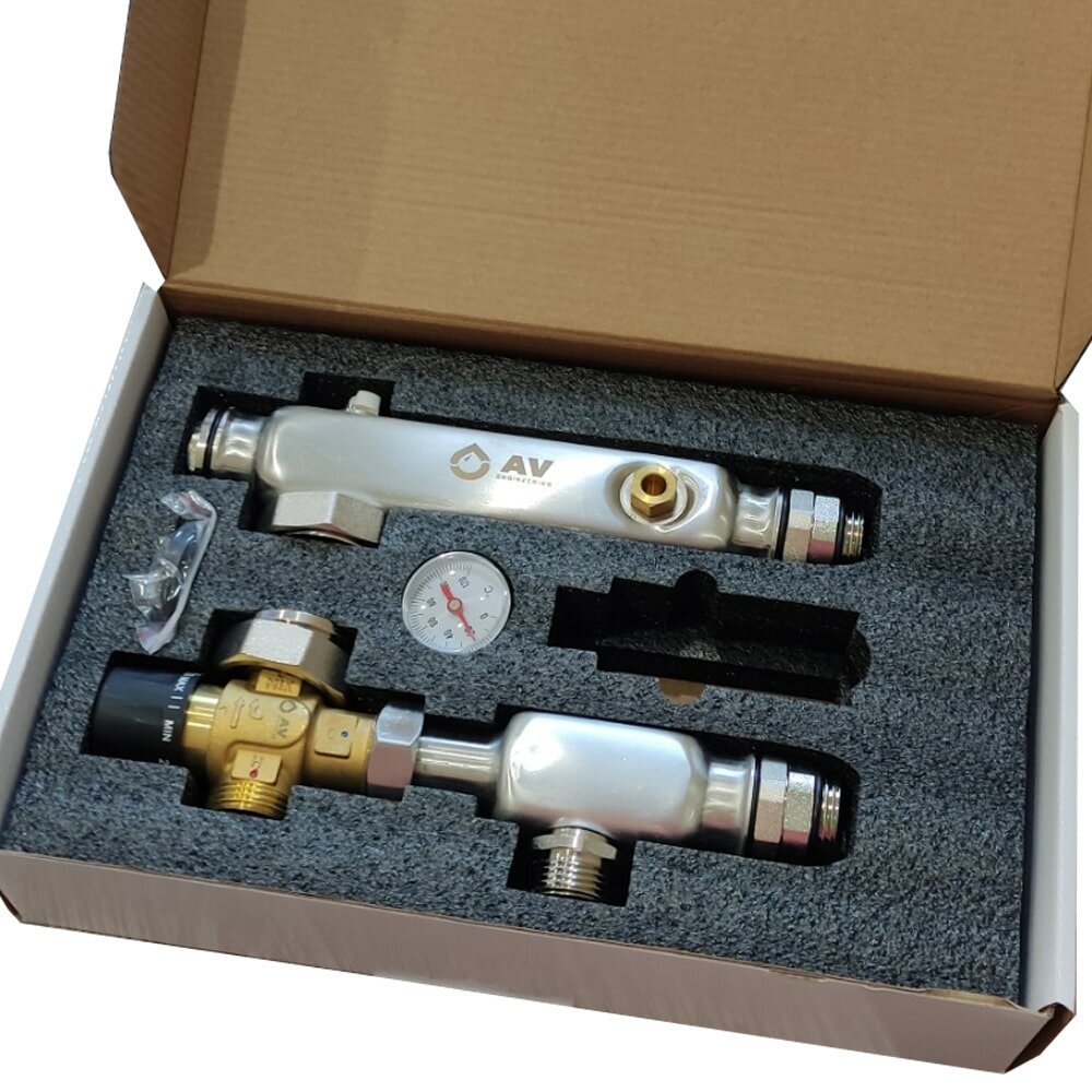 Насосная Группа AV Engineering AVE250-02, сталь, резьбовое Соединение — фото 1