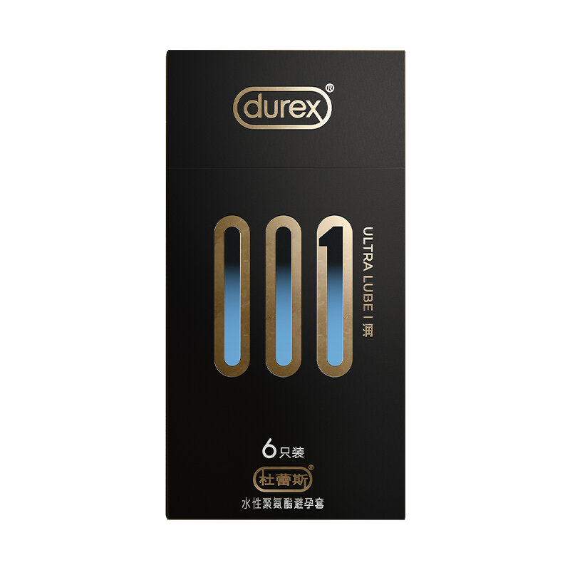 Презервативы мужские Durex 001 Коллекция, сверхтонкие увлажняющие с длительной смазкой и супер гладкостью