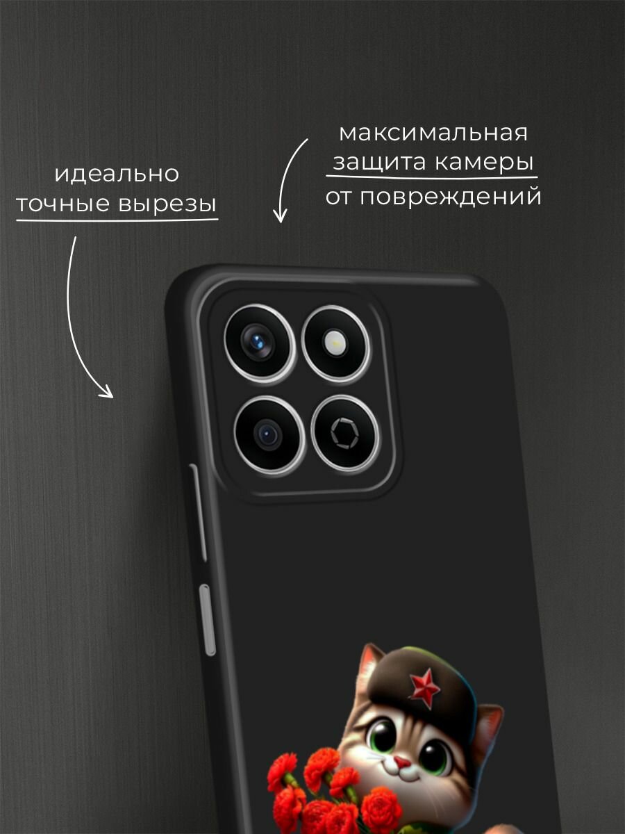 Чехол на Хонор X7C черный — фото 1