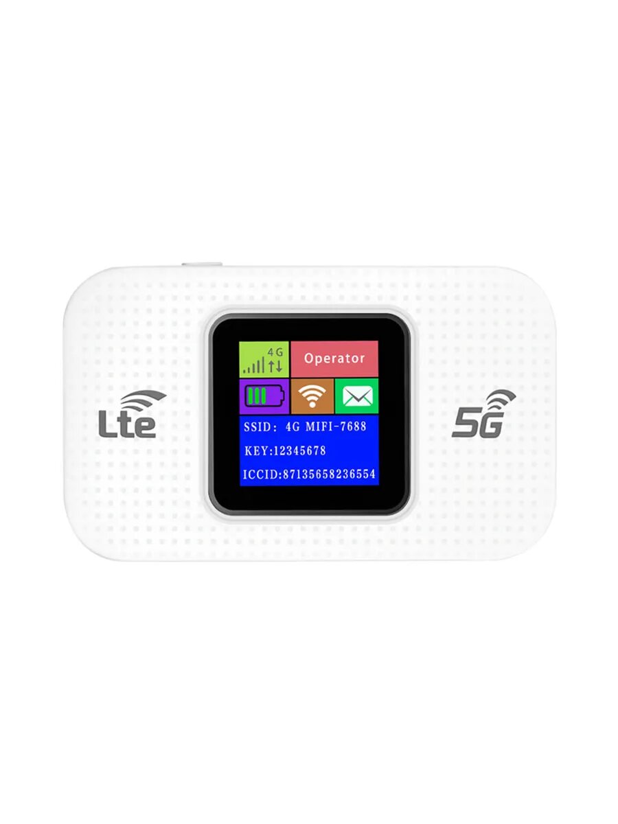 4G портативный MIFI автомобильный WiFi с экраном LCD TypeC