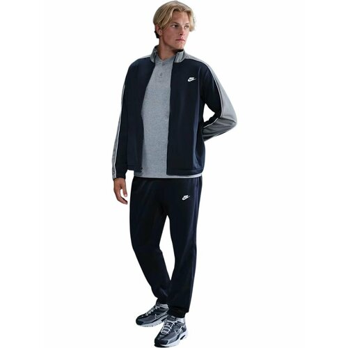 фото Костюм спортивный nike club poly-knit tracksuit, размер s, синий