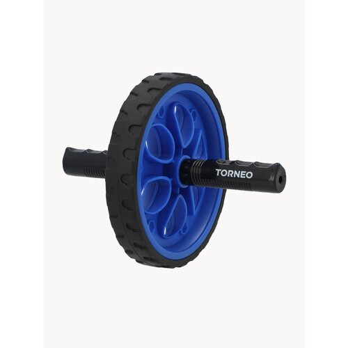 139475-BM one size Ролик для пресса Double-wheeled exerciser черный/синий р. one size