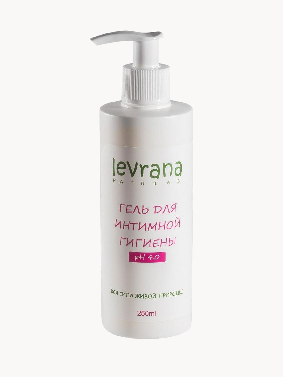 Гель для интимной гигиены женский с молочной кислотой, Levrana, 250 мл