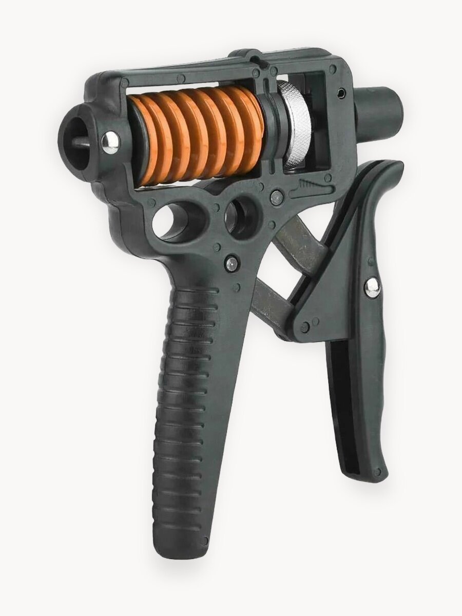 Регулируемый кистевой эспандер 5-165 кг с двойной пружиной.