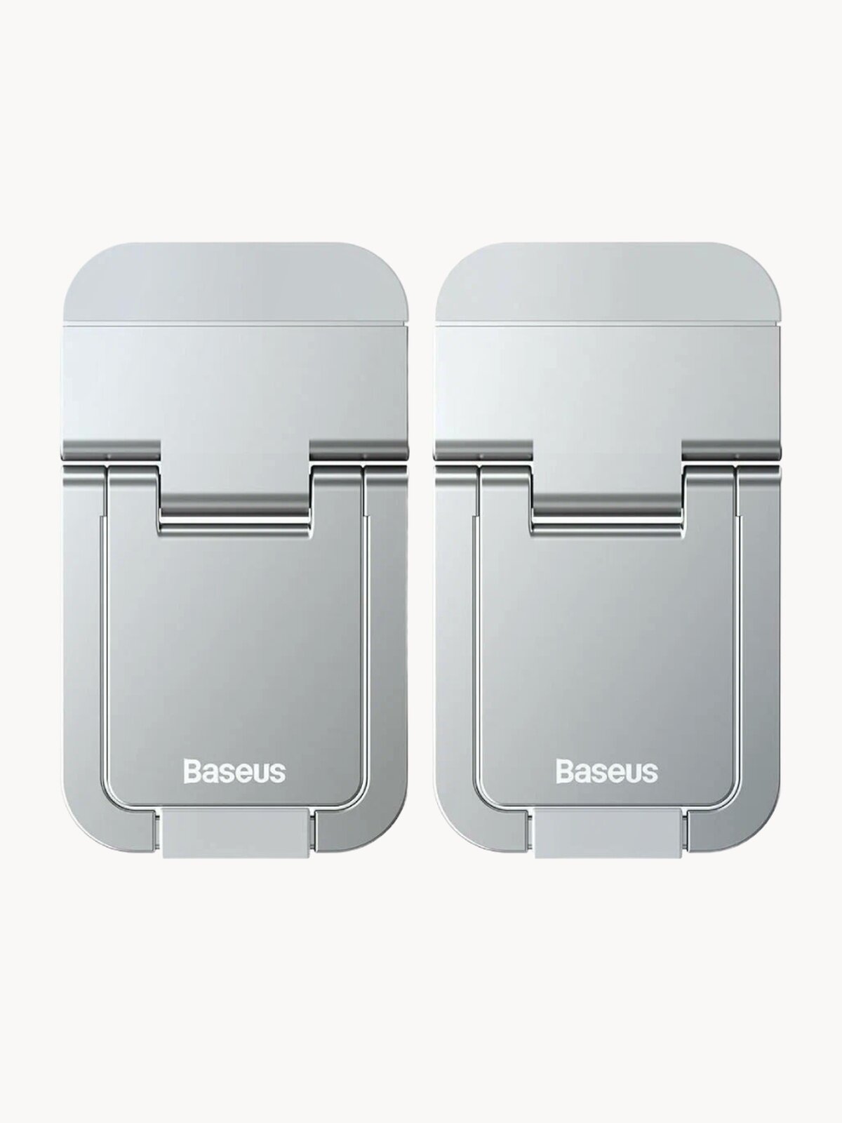 Подставка-ножки для ноутбука Baseus Slim Laptop Kickstand (LUZC000012), 2 шт, серебристые