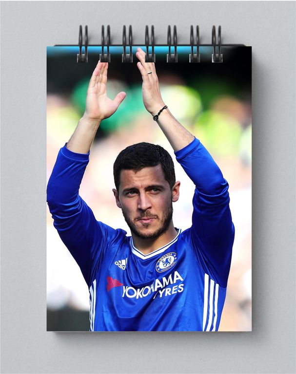 Блокнот Эден Мишель Азар, Eden Michael Hazard №7, А4