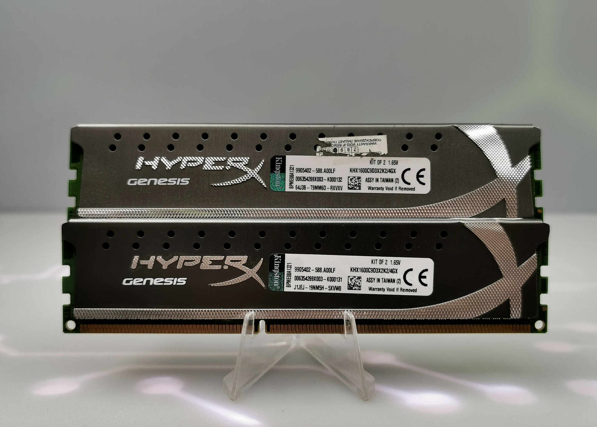 Комплект модулей Kingston HyperX [KHX1600C9D3X2K2/4GX] DDR3 4Gb 2x 2Gb
