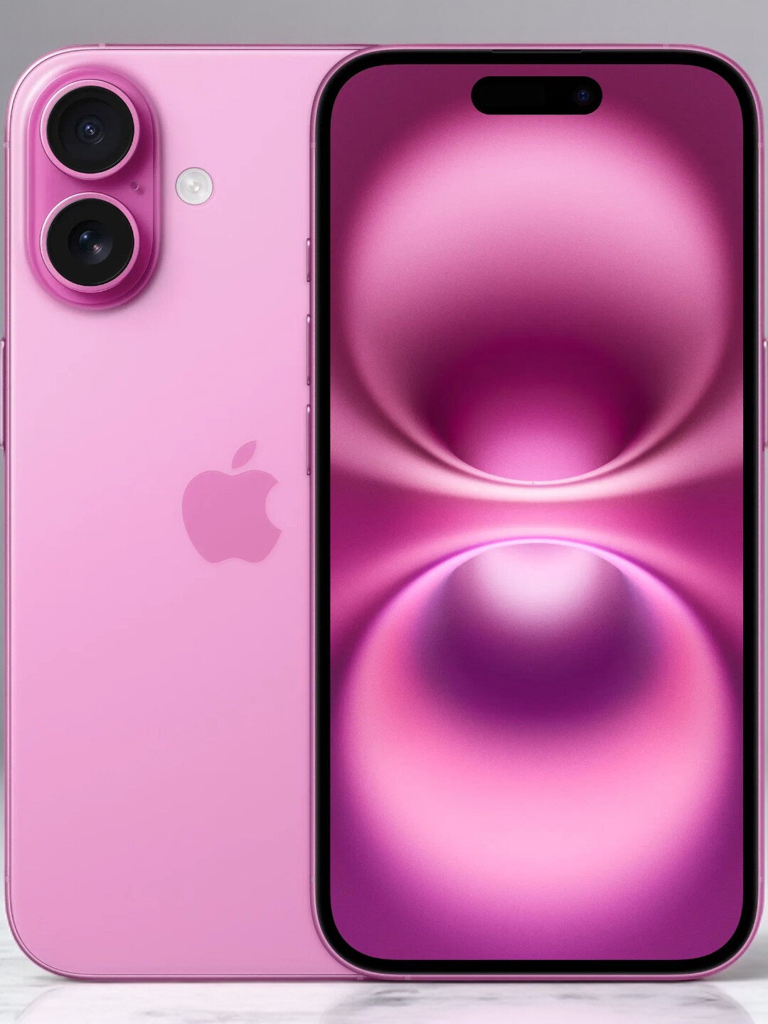 Смартфон Apple iPhone 16, OLED-экран, 6.1", 128GB, NFC, розовый — фото 1