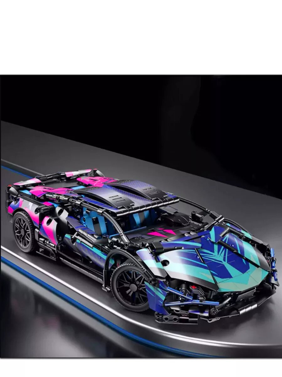 Конструктор Technic Lamborghini Cyberpunk машина — фото 1