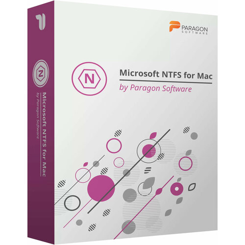 Драйвер Microsoft NTFS for Mac от Paragon Software, бессрочная домашняя лицензия на 1 ПК, право на использование