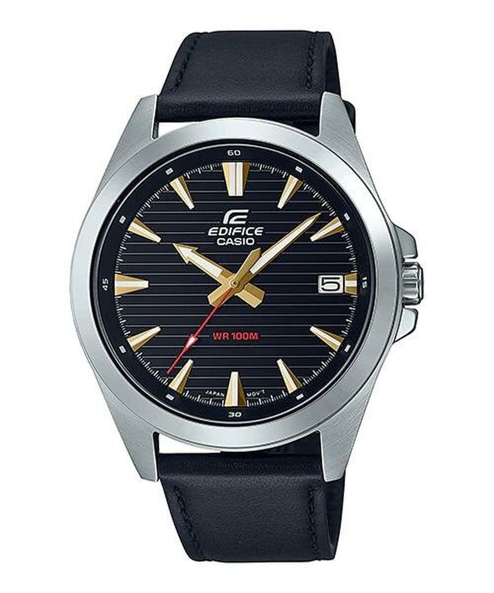 Наручные часы CASIO Edifice, золотой, черный, серебряный