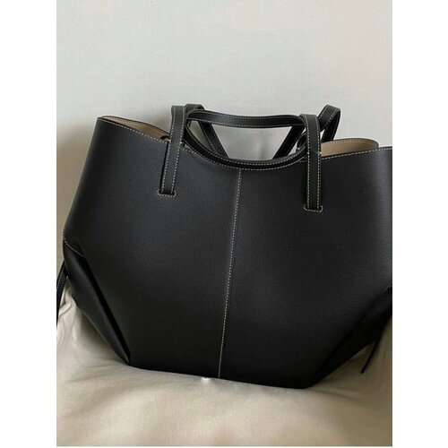 Сумка тоут M.Secret, фактура зернистая, коричневый