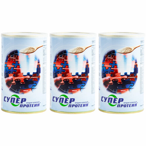 Супер Протеин (супро 760) - Изолированный соевый белок 500 г (3 банки)
