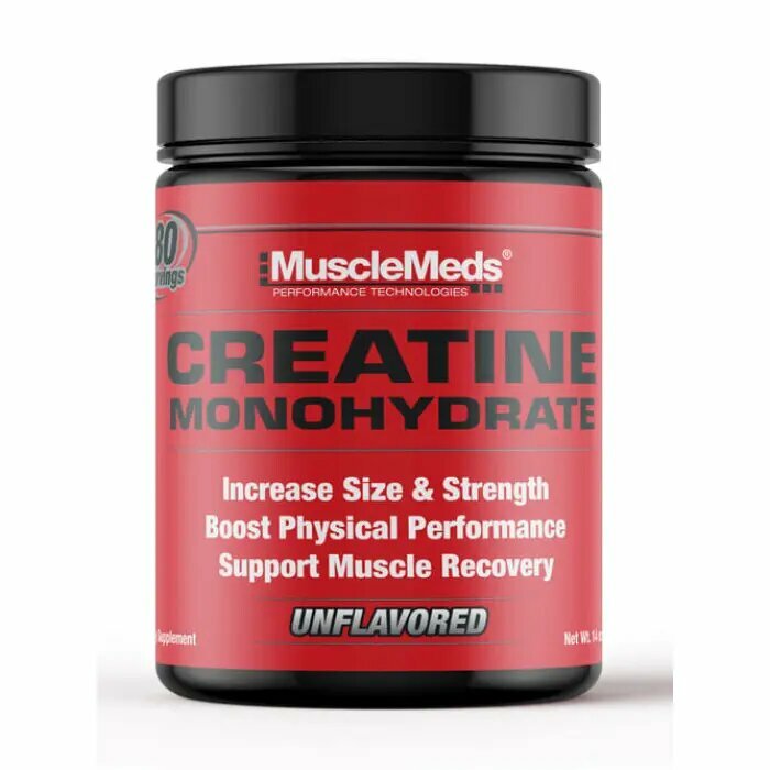 Высококачественная формула Креатин моногидрата в порошке от MuscleMeds, 400 гр