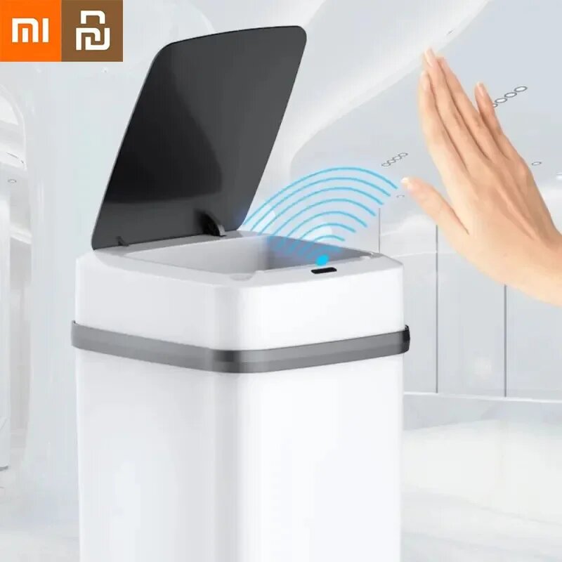Картинки Xiaomi Индукционный мусорный бак 13л, Charging Type 13L