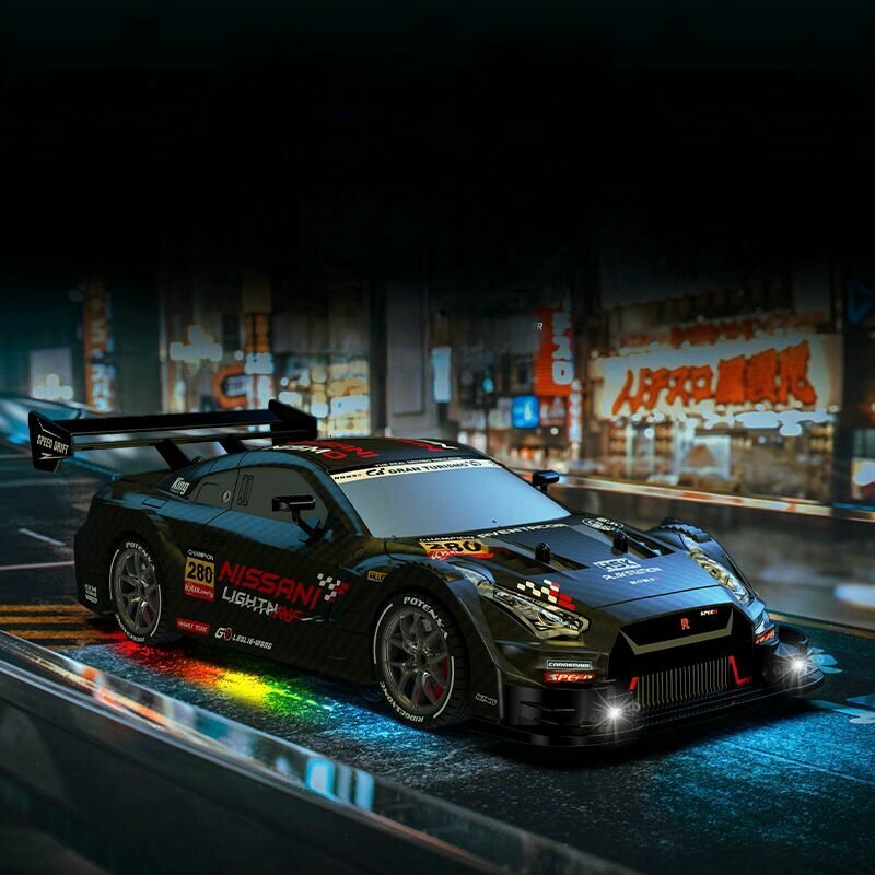 Радиоуправляемая машинка для дрифта, 4 запасных колеса, 1:16, 4WD
