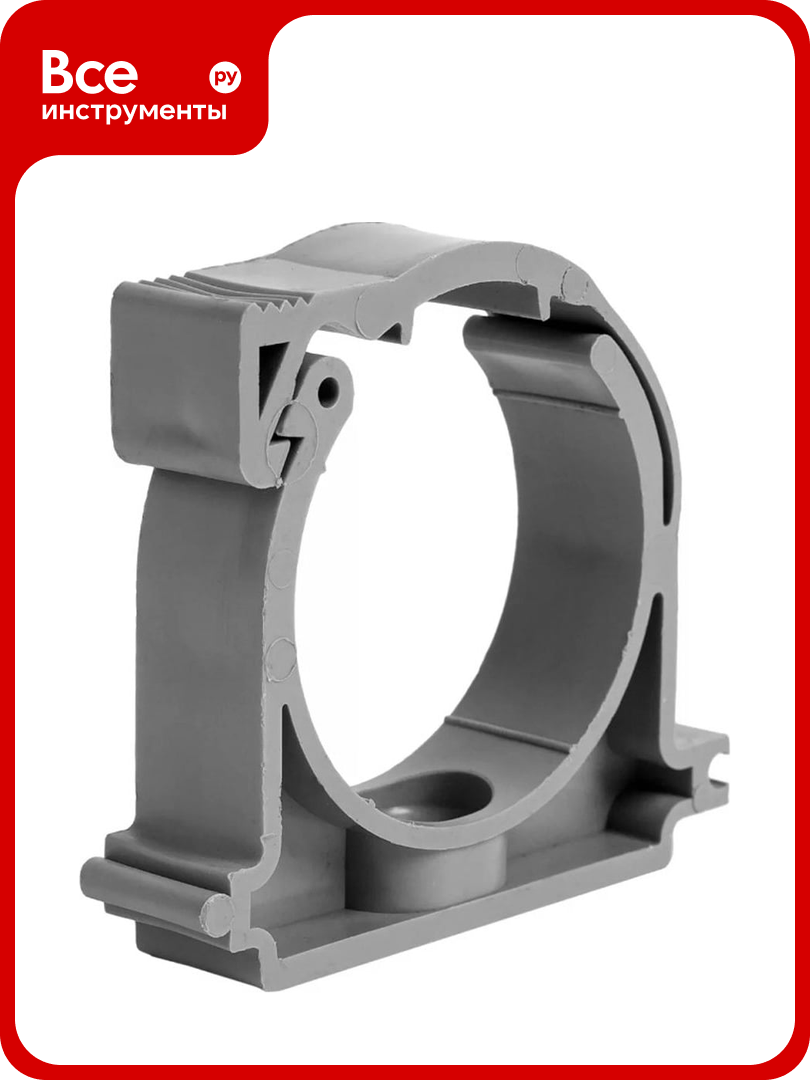 Хомут ПП внутренней канализации TEBO 50 с защелкой 013030103