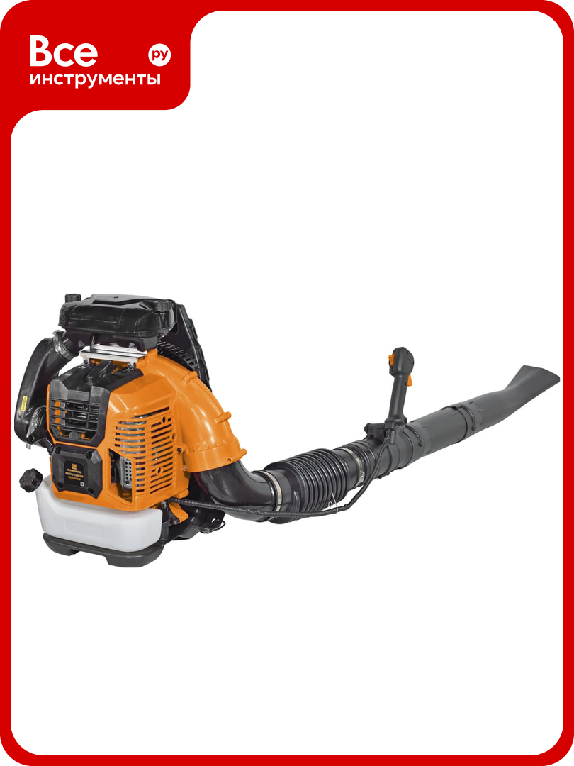 Бензиновая воздуходувка CARVER gb76/1650bp 3.4квт/4.6 лс 76 куб. см 1650 куб. м/час ранец 01.005.00017