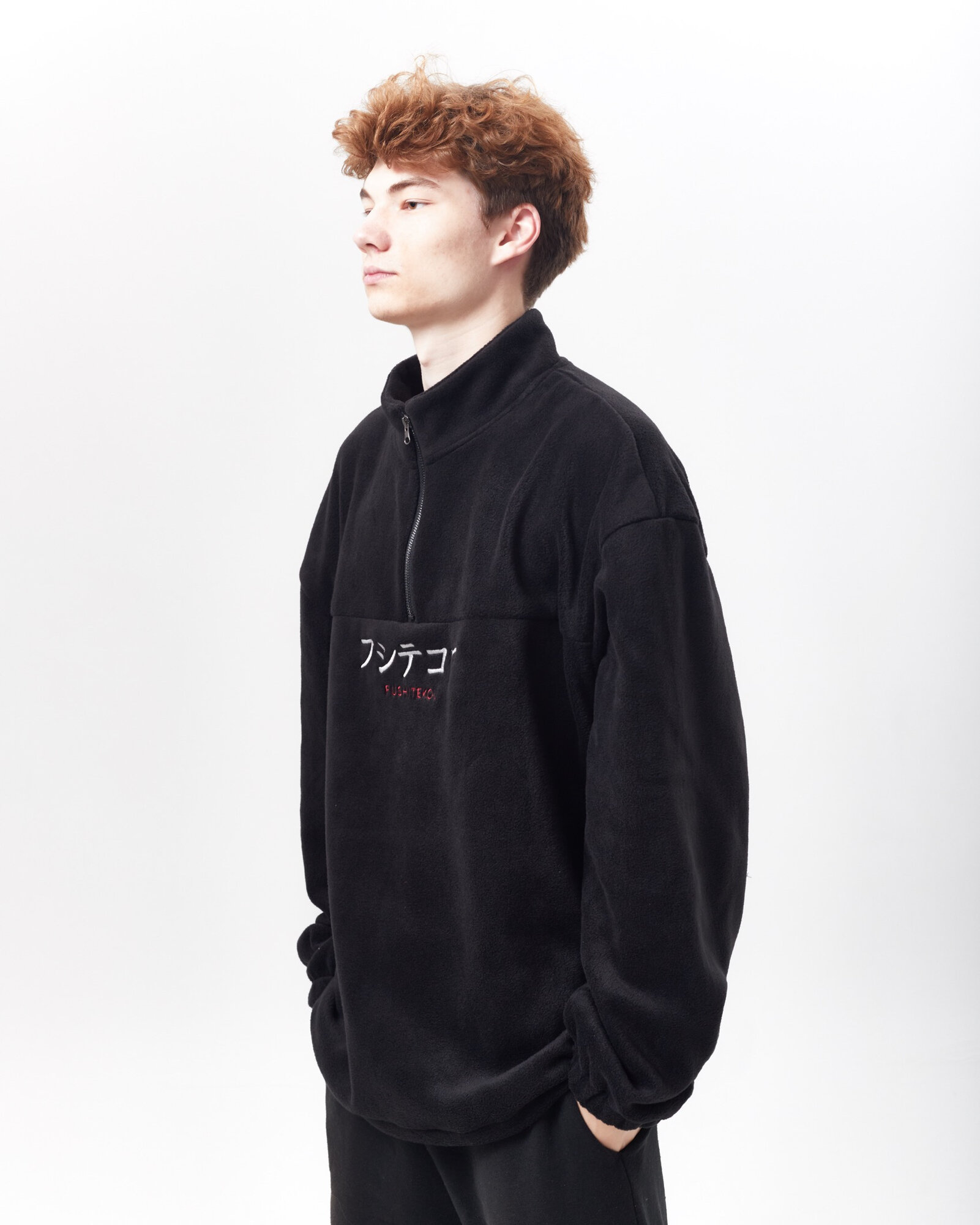 Свитшот Fushitekou Saitiro, размер L, , черный — фото 1