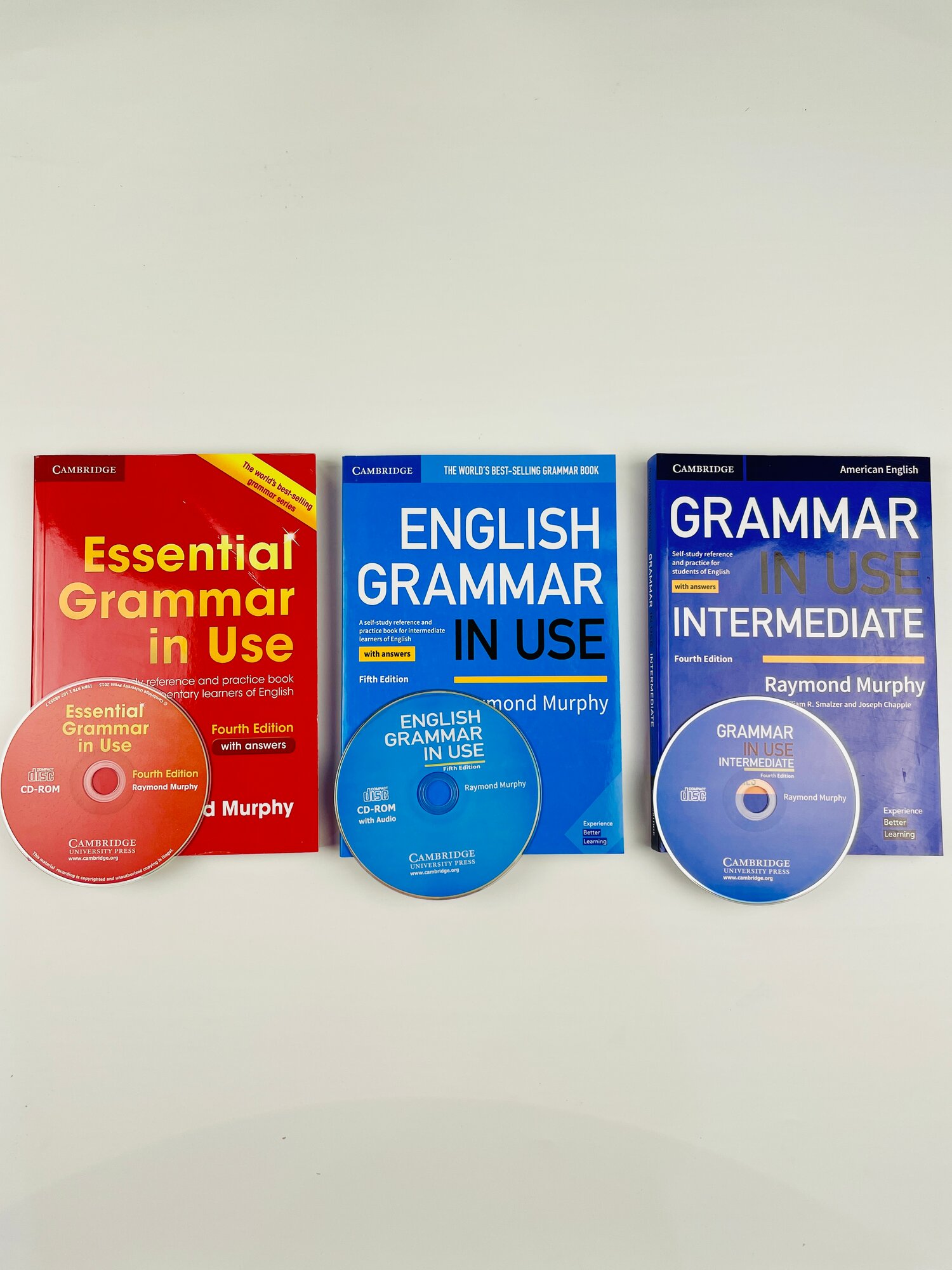 КОМПЛЕКТ Essential Grammar in Use + Grammar in Use + Grammar in Use Intermediate+ CD