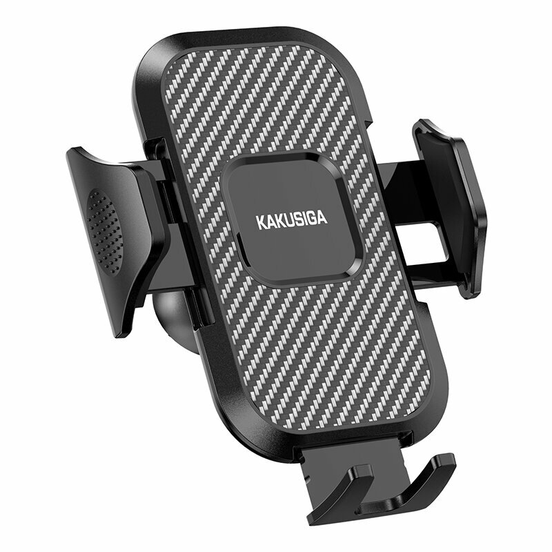 Универсальный автодержатель KAKUSIGA KSC-759A черный для смартфона — фото 1