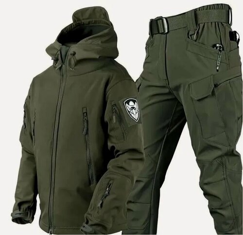 Изображение товара Костюм "Тактическая униформа", демисезон, флисовый, проклад.