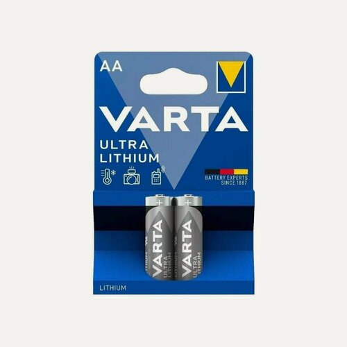 Изображение товара Батарейка VARTA Ultra Lithium AA (LR06), 20 шт. (10 блистеров по 2 шт.)