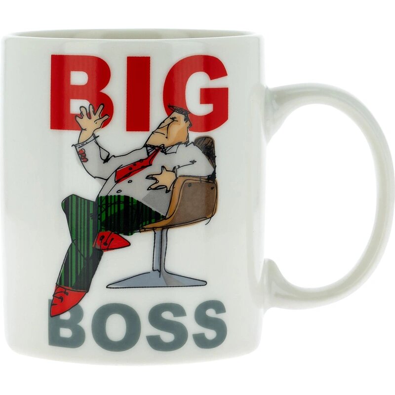Кружка 350мл NEW BONE CHINA BIG BOSS133-08077