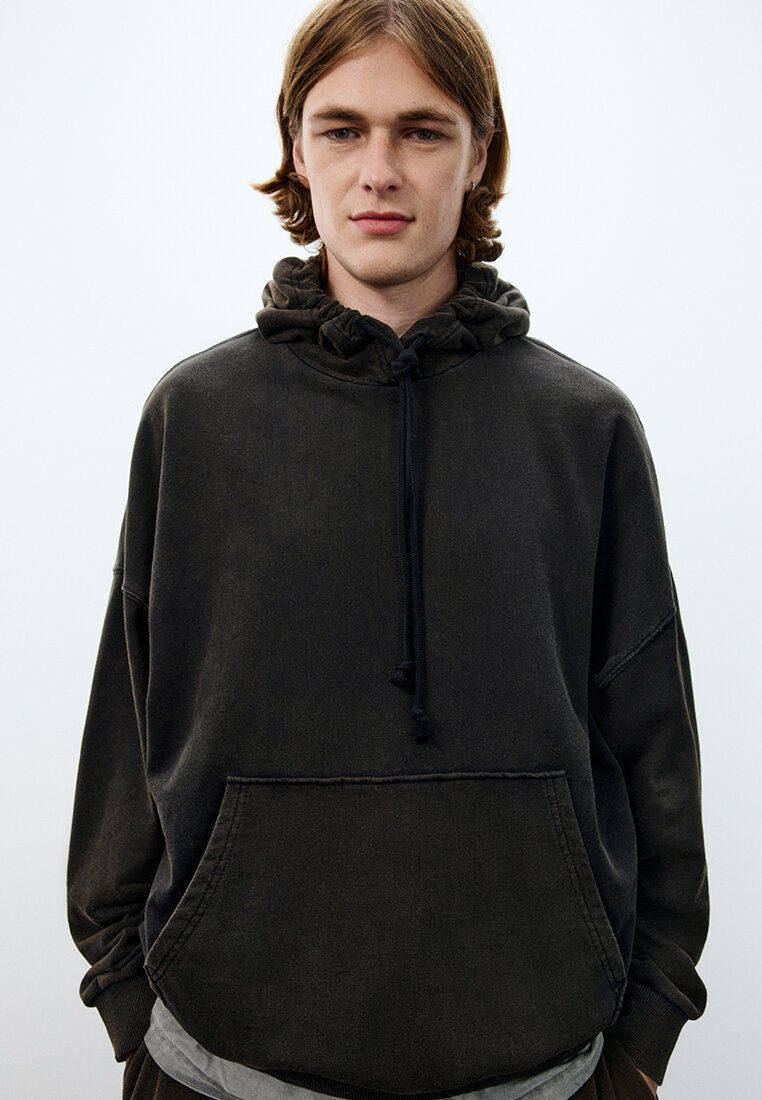 Худи Befree Man Basic, размер XL, , черный