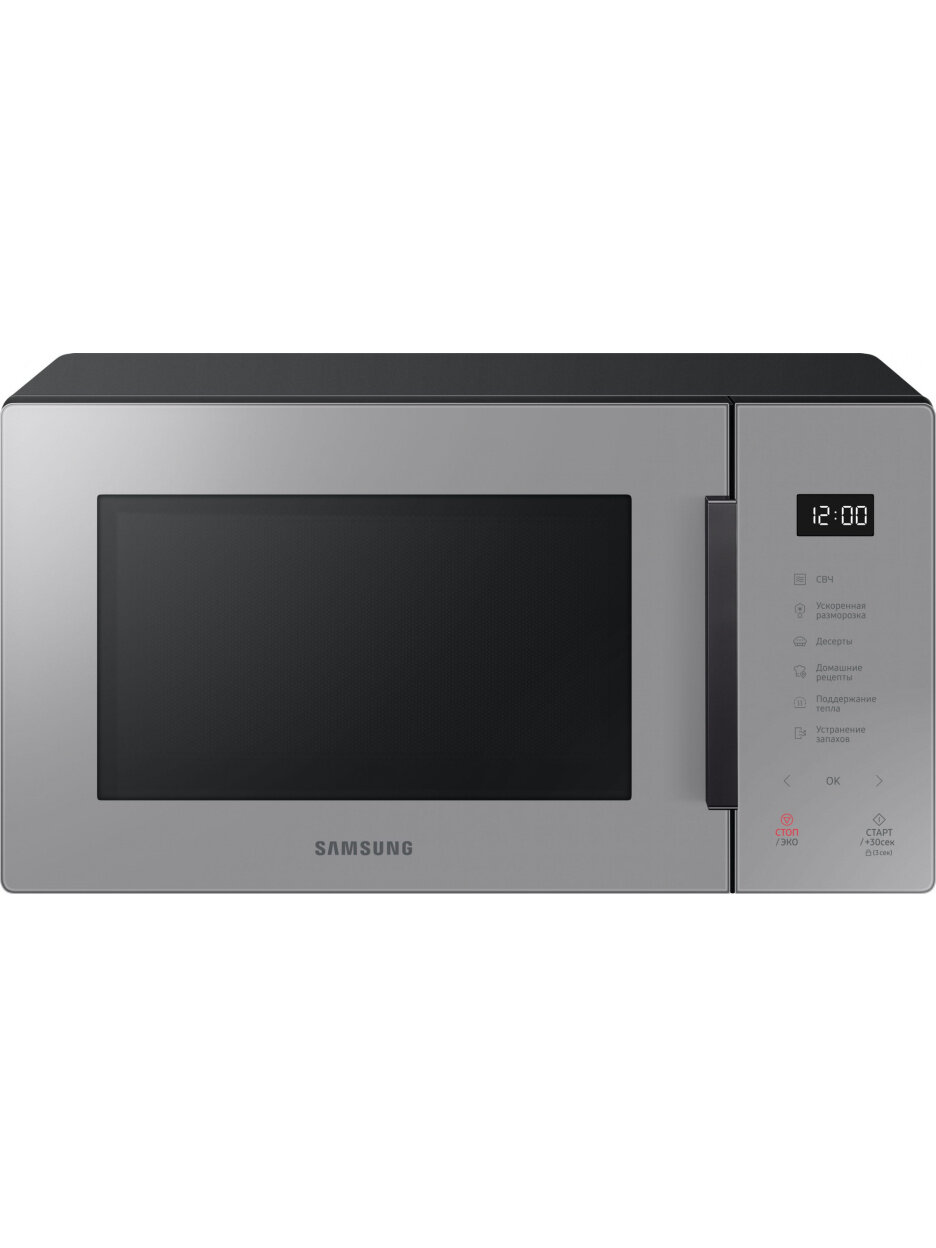 Микроволновая печь Samsung MS23T5018AG/BW серый отдельностоящая