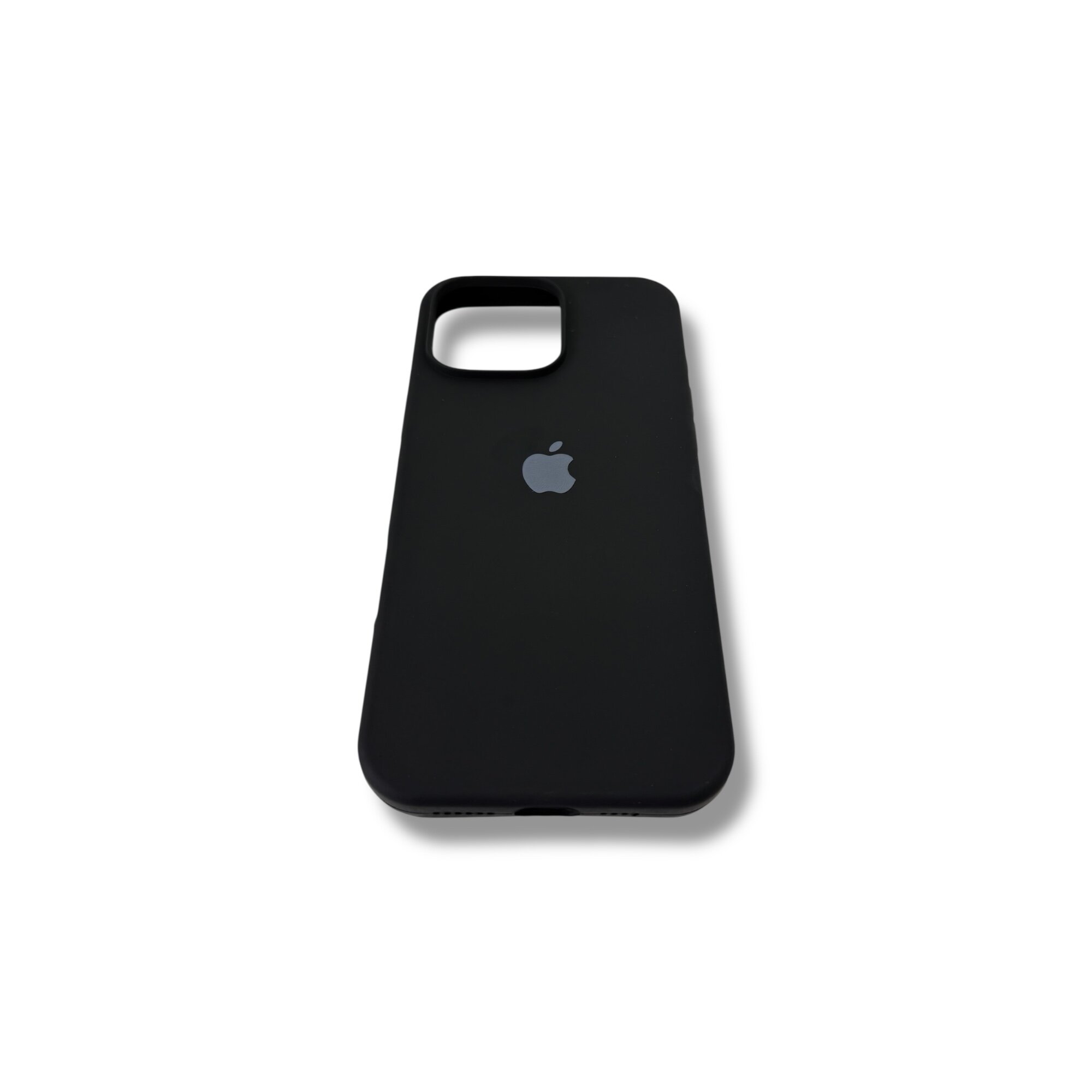 Силиконовый чехол с бархатной подкладкой для iPhone 13 Pro Max – премиум защита — фото 1