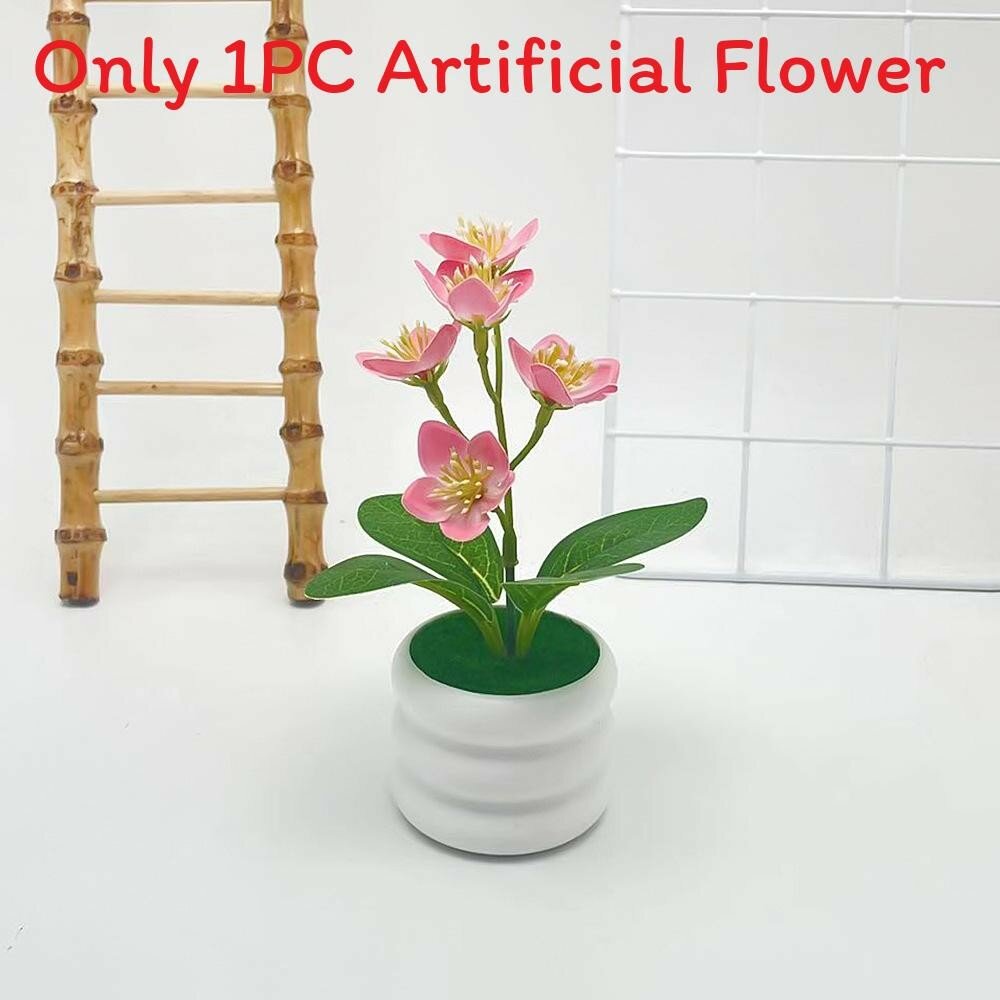 Faux jasmine flower garden ornament for wedding venue home indoor decor