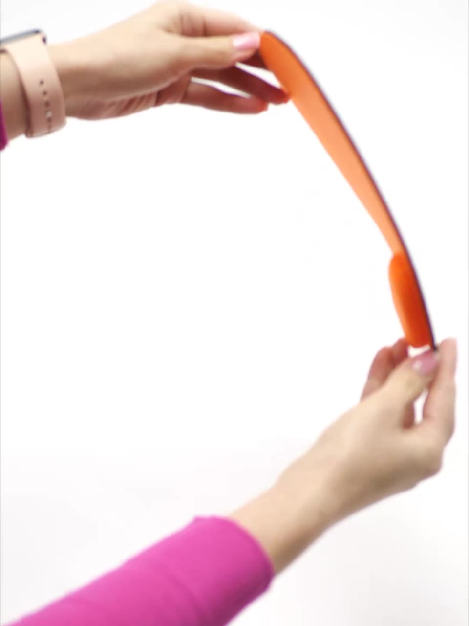 Коврик для мыши, с подушкой, розовый, эргономичный, антискользящий — фото 1