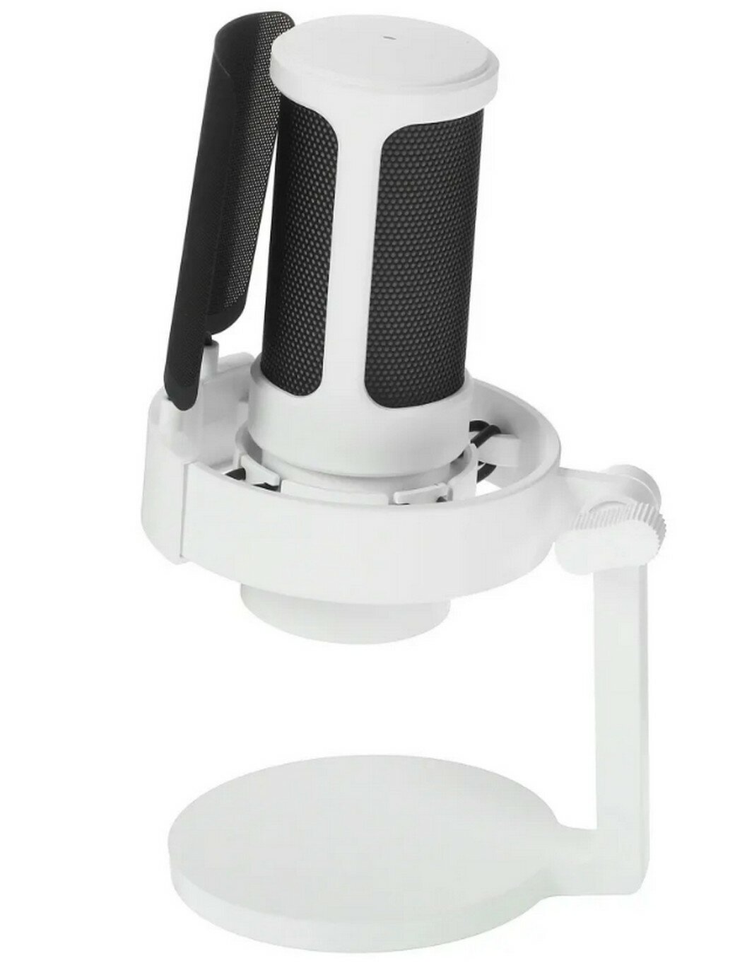 Студийный микрофон FIFINE A8, конденсаторный, RGB-подсветка, белый