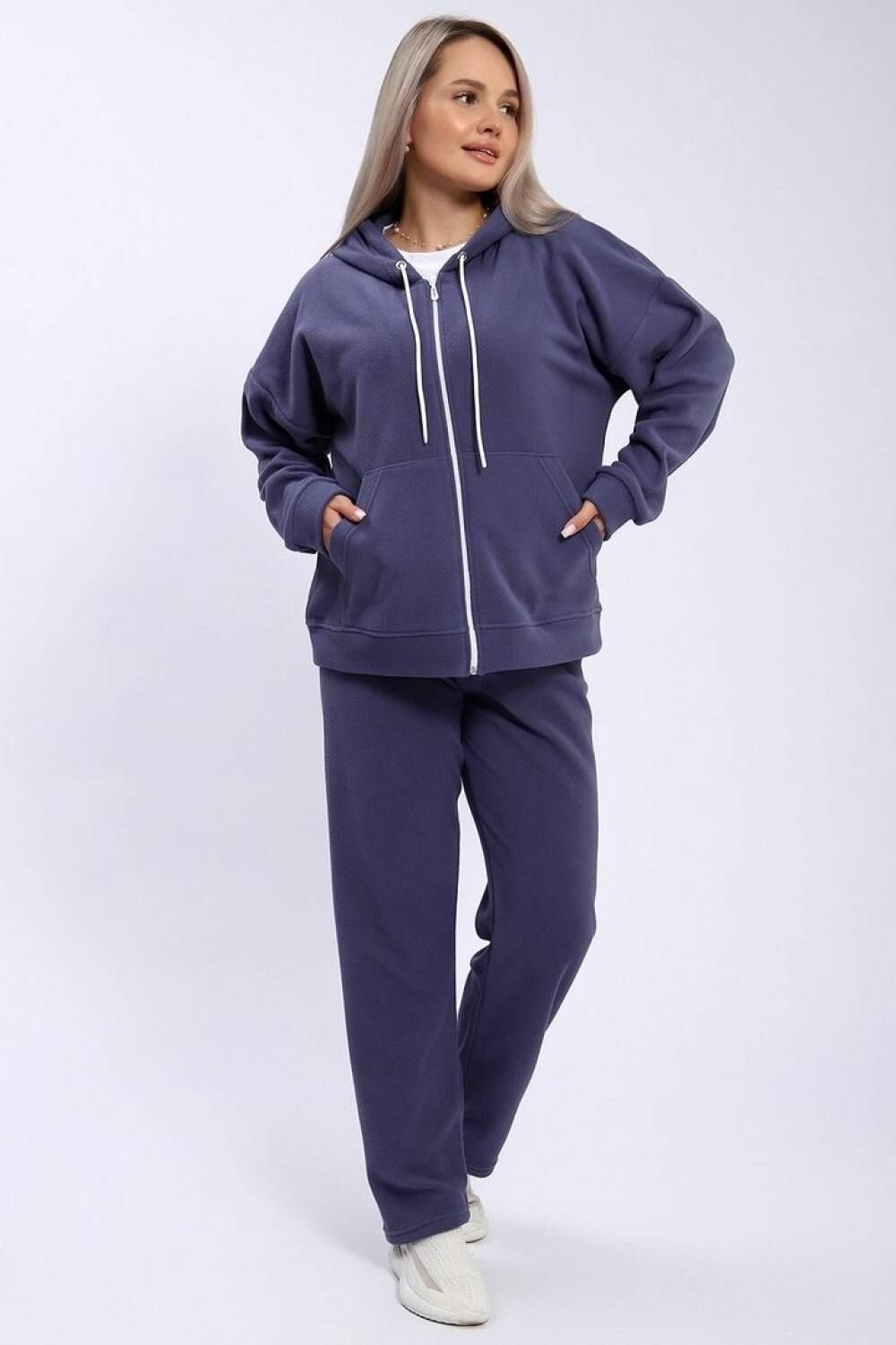 Комплект одежды Руся, размер 56, синий