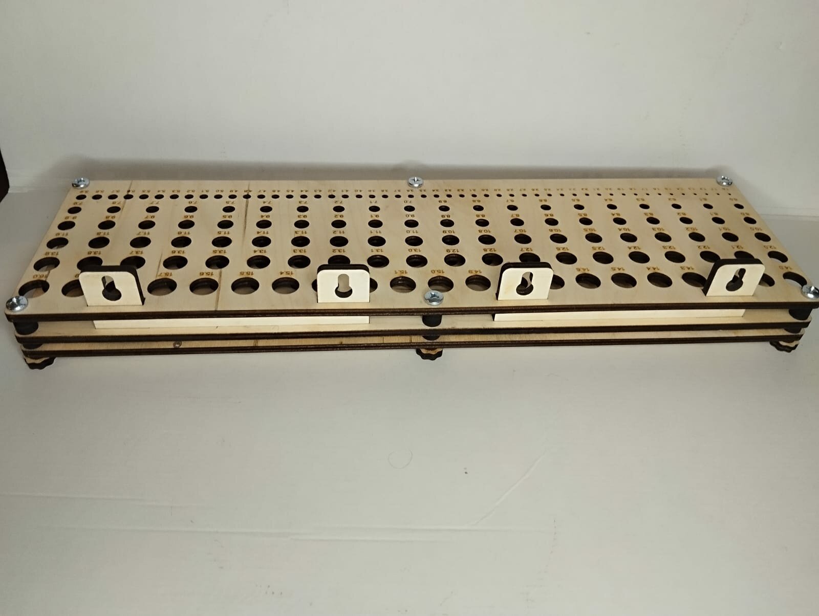 Подставка для сверл от 1-16 мм, шаг 0,1 мм — фото 1