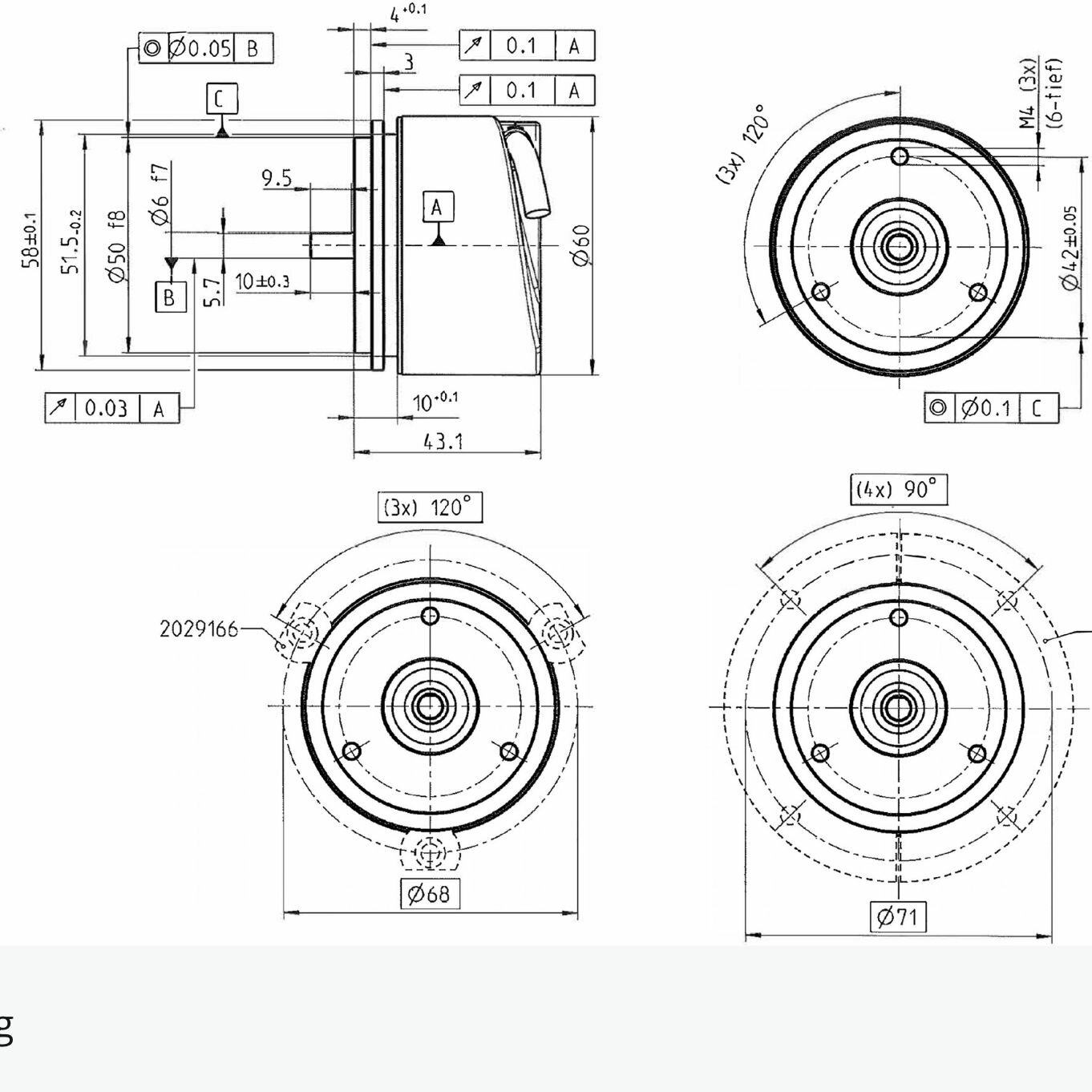 Программируемый энкодер DFS60B-S1PK00S04 Sick инетрфейс HTL/push pull — фото 1