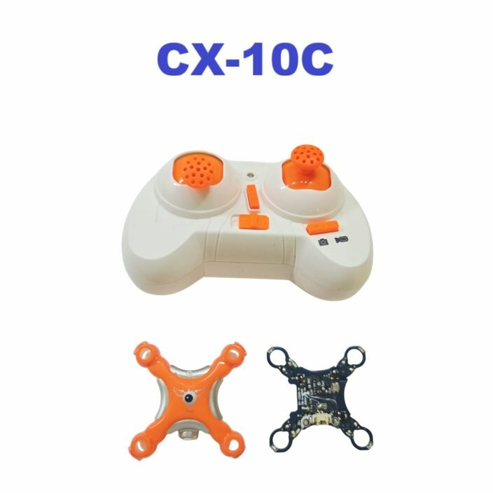 Пульт + Плата управления KY-CXXOR-01 + Корпус на квадрокоптер Cheerson CX-10C дрон р/у запчасти quadcopter з/ч ремкомплект коптер запчасти