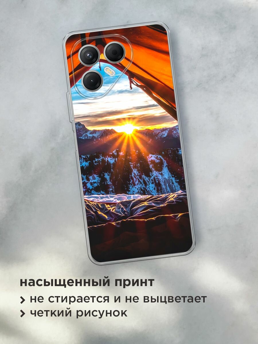 Чехол на Tecno Pova 7 5G / Текно Пова 7 5G с принтом "Горы 7" — фото 1