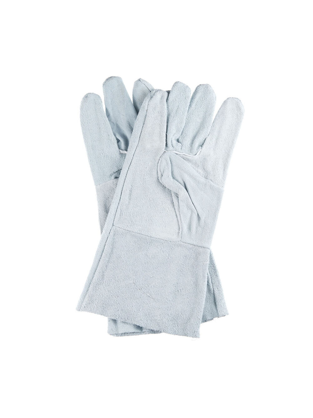 Краги спилковые для сварщика серые 10 (XL)