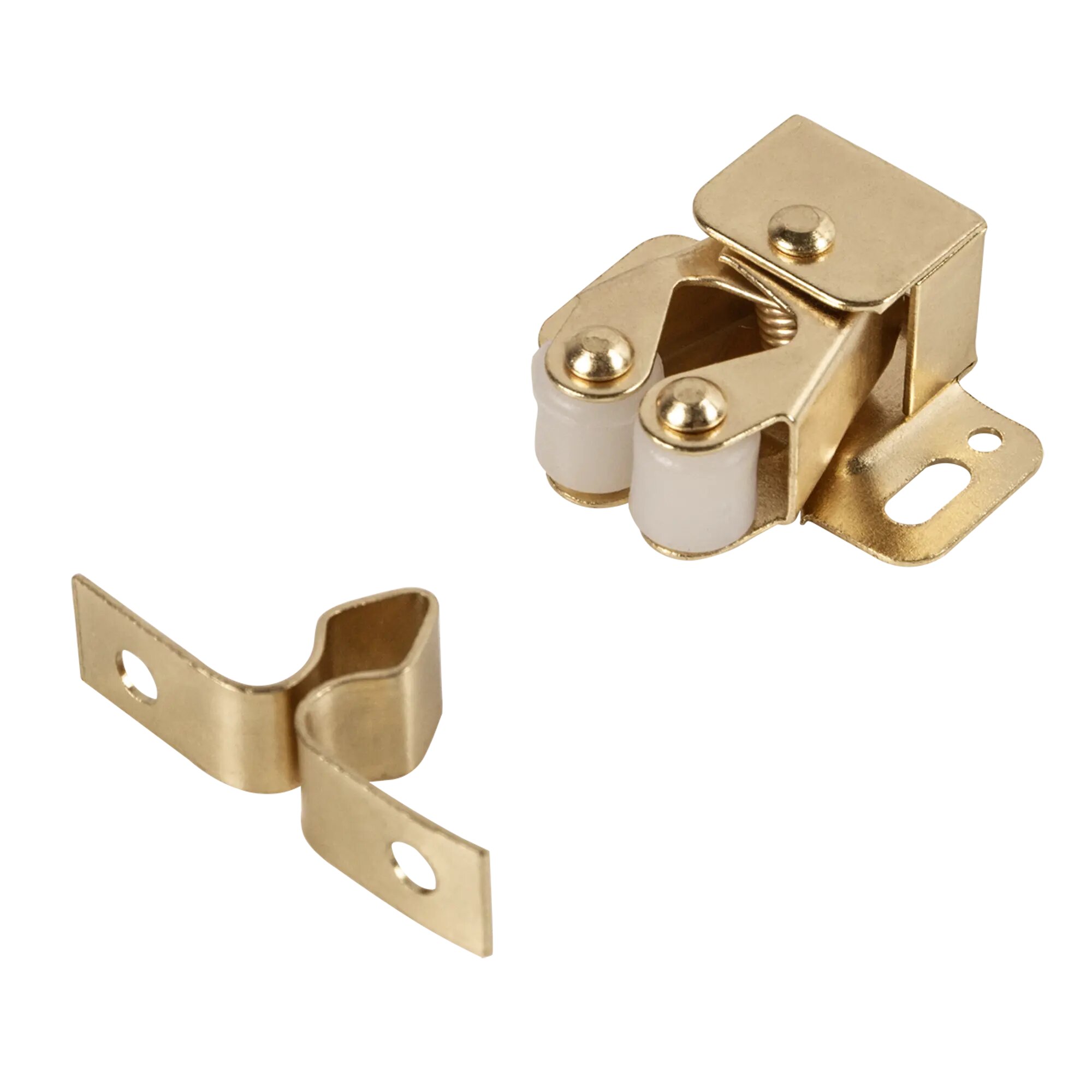 Защелка роликовая металл 32x26 мм золото