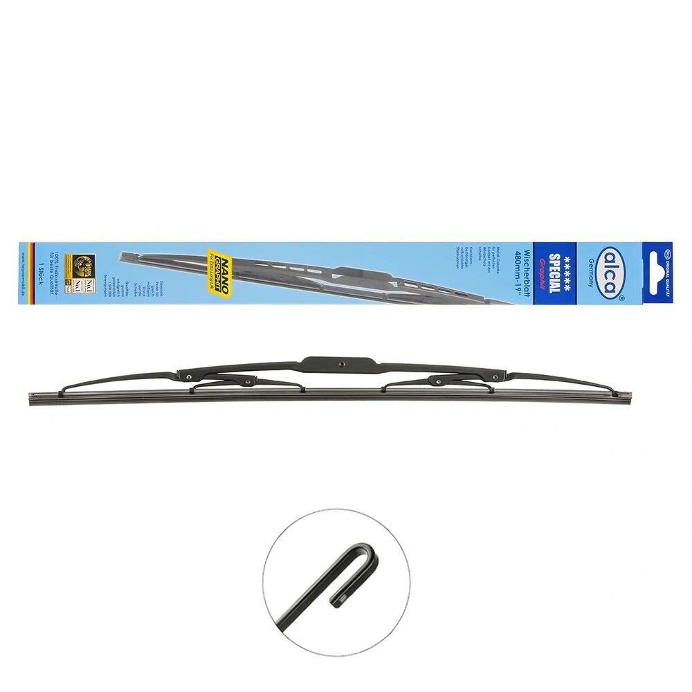 Щетка стеклоочистителя ALCA SPECIAL 109000 каркасная 480 мм