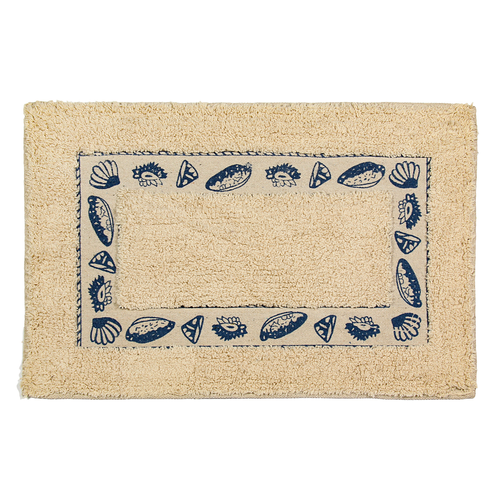 Коврик для ванной хлопковый SINDBAD 50см*80см*8мм 800-1