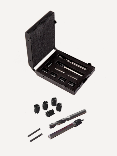 Изображение товара WIEDERKRAFT Набор фрез для удаления точечной сварки WDK-65037