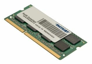 Оперативная память Patriot PSD34G1600L81S DDR3 - 1x 4ГБ 1600МГц, для ноутбуков